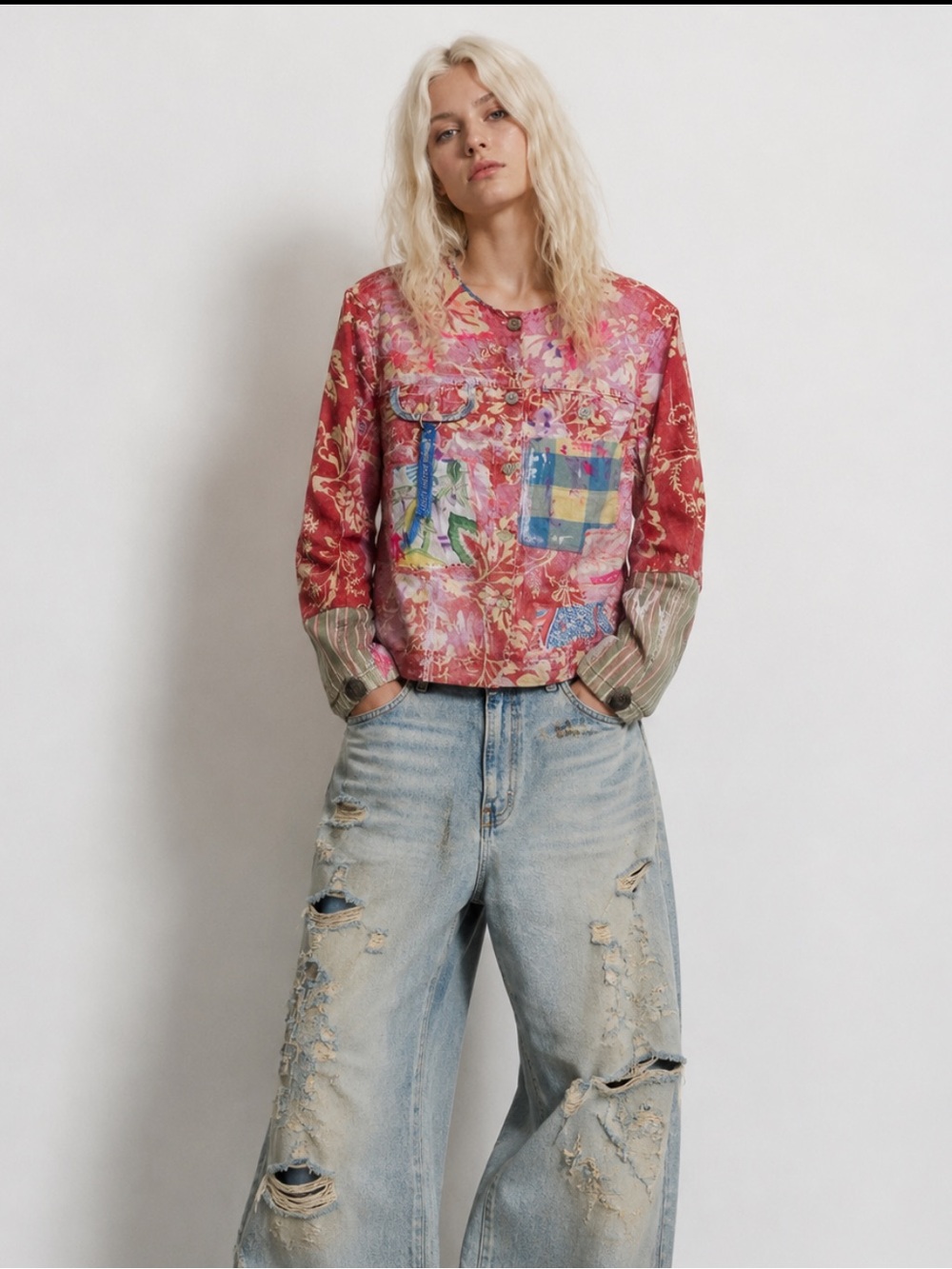 CRAM patchwork jacket